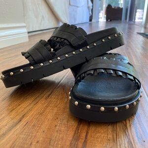 All Saints Slide Sandels